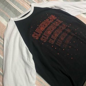 Yelawolf Slumerican baseball tee